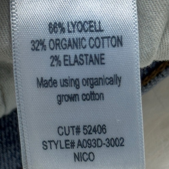 AGOLDE Nico High Rise Slim Fit Jeans in Rooted - Picture 6 of 6